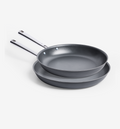 10" + 12" Pre-Seasoned Carbon Steel Frying Pan